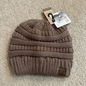 C.C Messy Bun Beanie